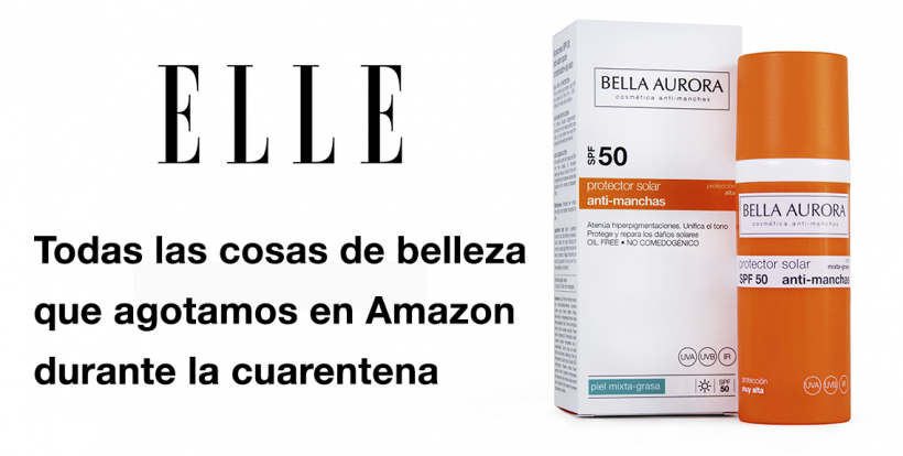 El protector solar para piel mixta-grasa, ¡arrasa en Amazon!