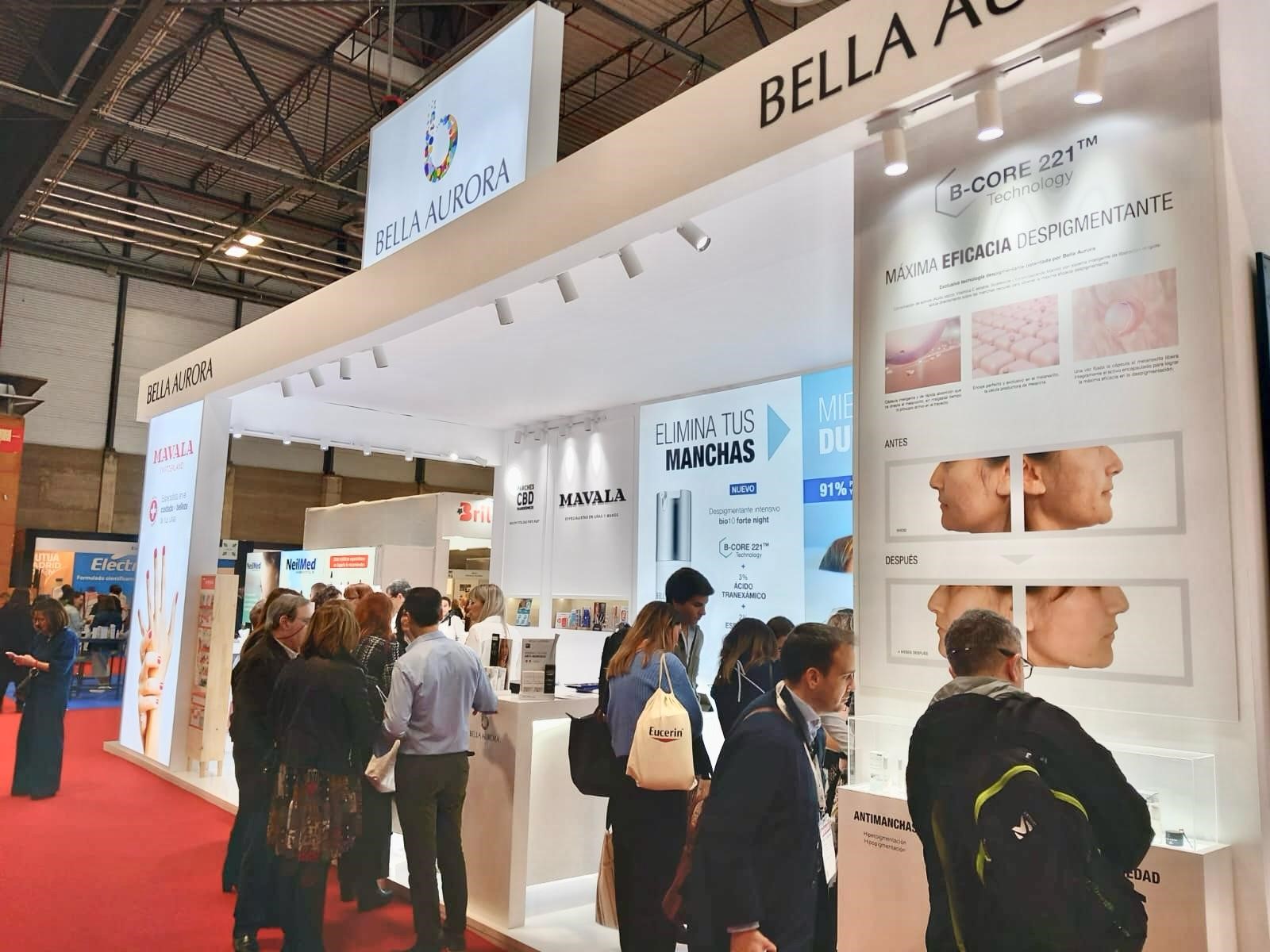 Bella Aurora Labs presentas sus novedades para 2024 en Infarma