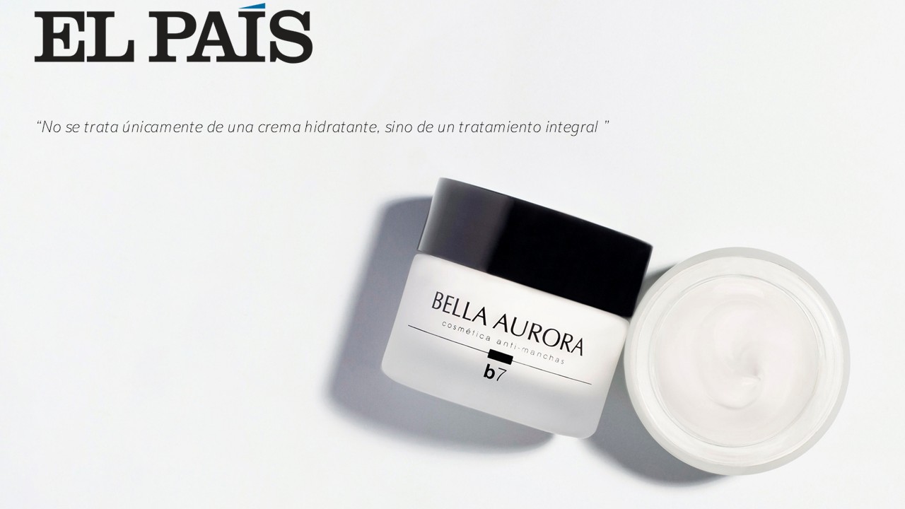 El País dedica una artículo completo al tratamiento b7 de Bella Aurora