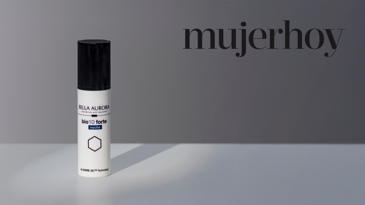 Mujer Hoy elige bio10 forte noche como uno de los antimanchas más efectivos